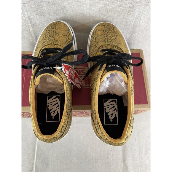 Vans Shoes Doheny Snake Honey Gold Sneakers 6.5W NEW VN0A3MVZ29Q - Picture 3 of 8